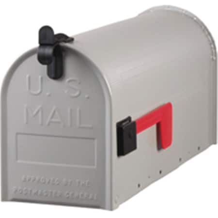 Solar Group ST100000 Mailbox Rural Silver Gray 7277387